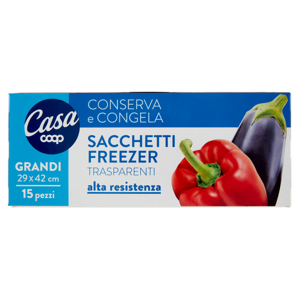 SACCH.FREEZER COOP CASA GRANDI CM.29X42 PZ.15 - 0