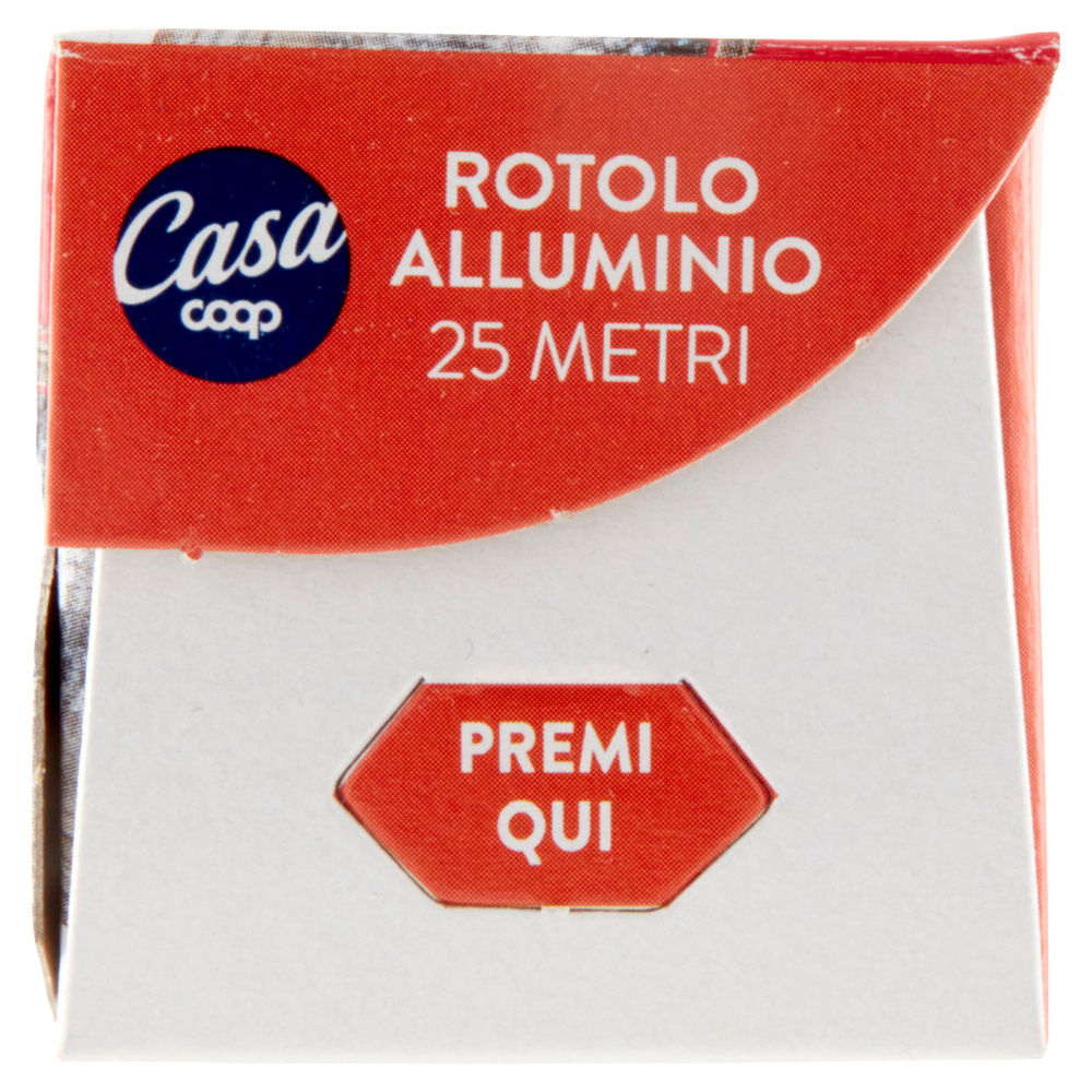 ROTOLO ALLUMINIO COOP CASA MT 25 SCATOLA PZ 1 - 5