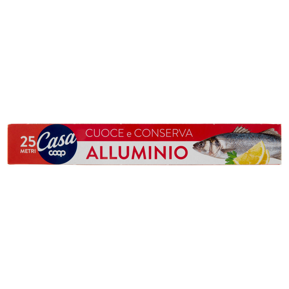 ROTOLO ALLUMINIO COOP CASA MT 25 SCATOLA PZ 1 - 6