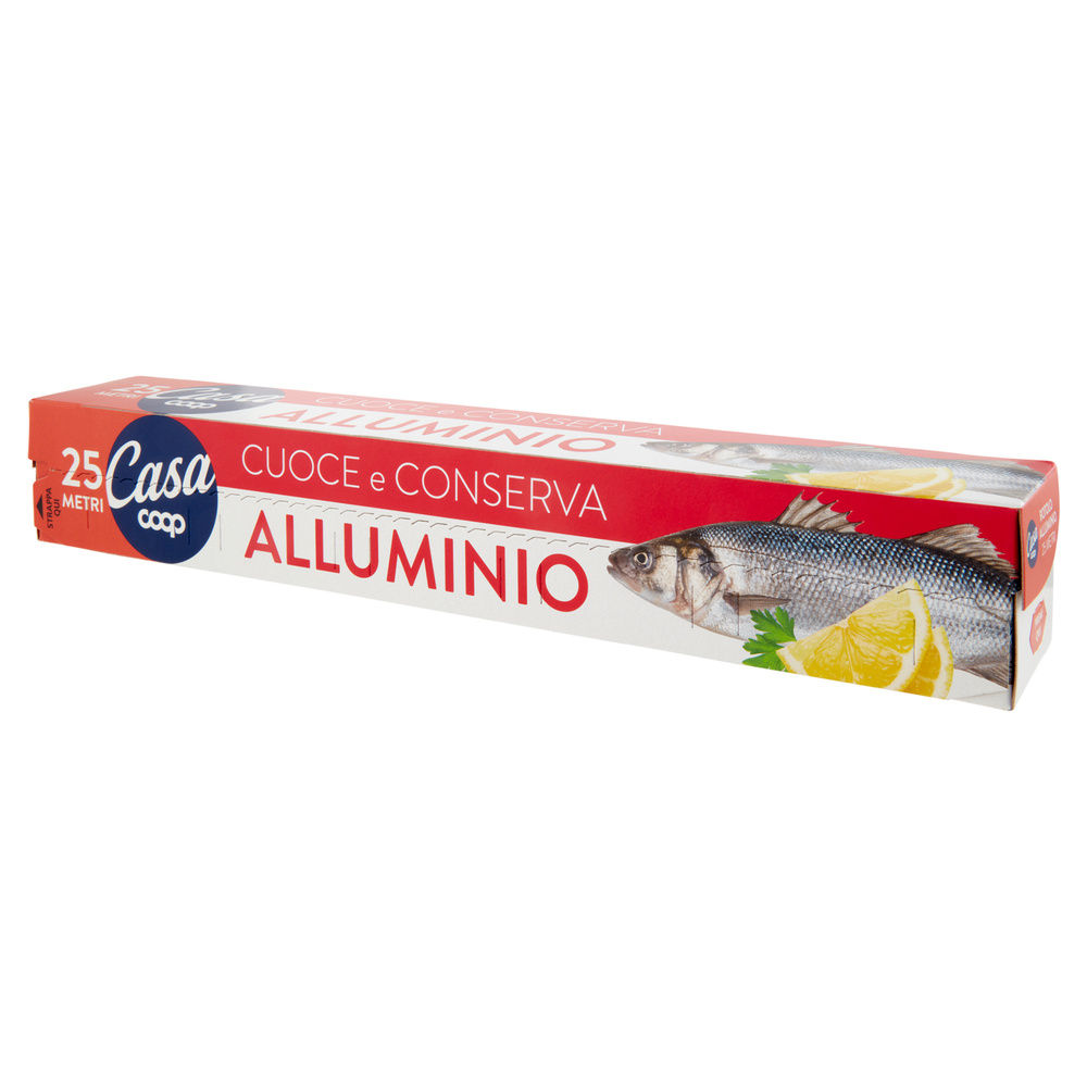 ROTOLO ALLUMINIO COOP CASA MT 25 SCATOLA PZ 1 - 7