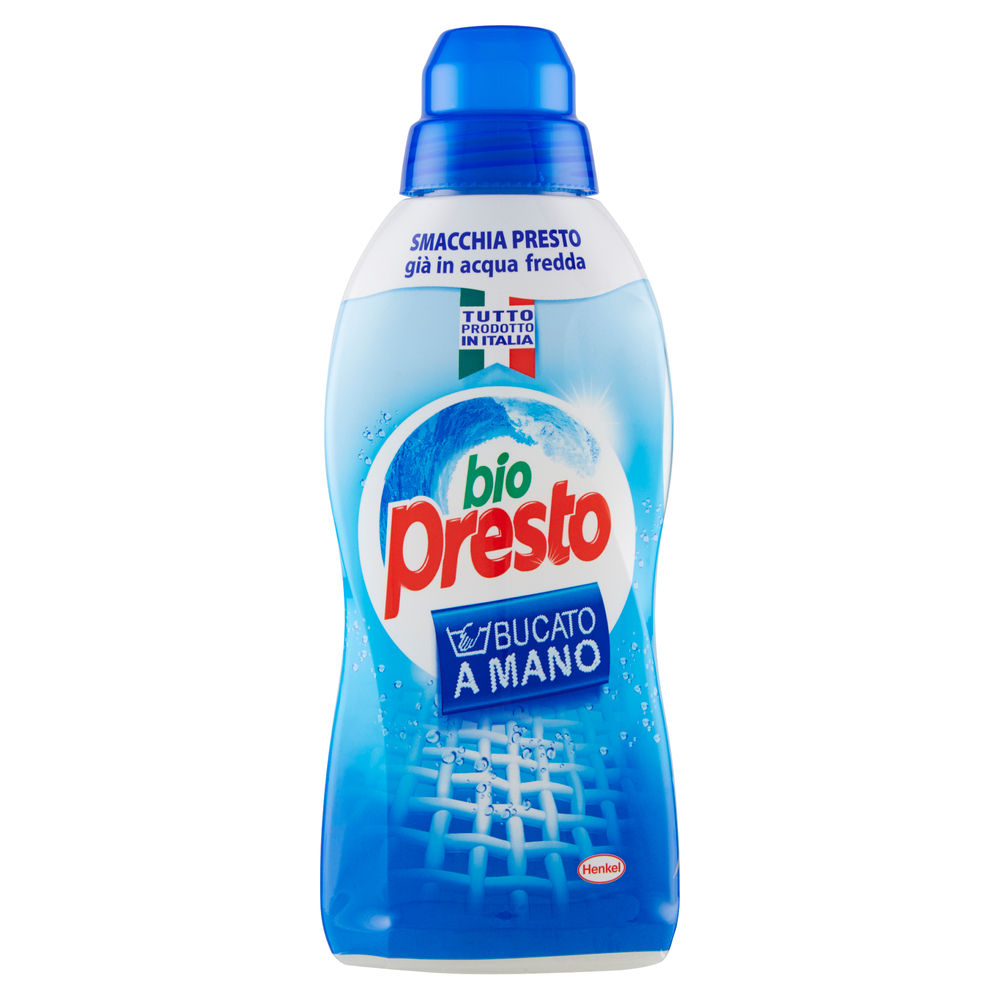 Detersivo liquido per bucato a mano bio presto ml 750