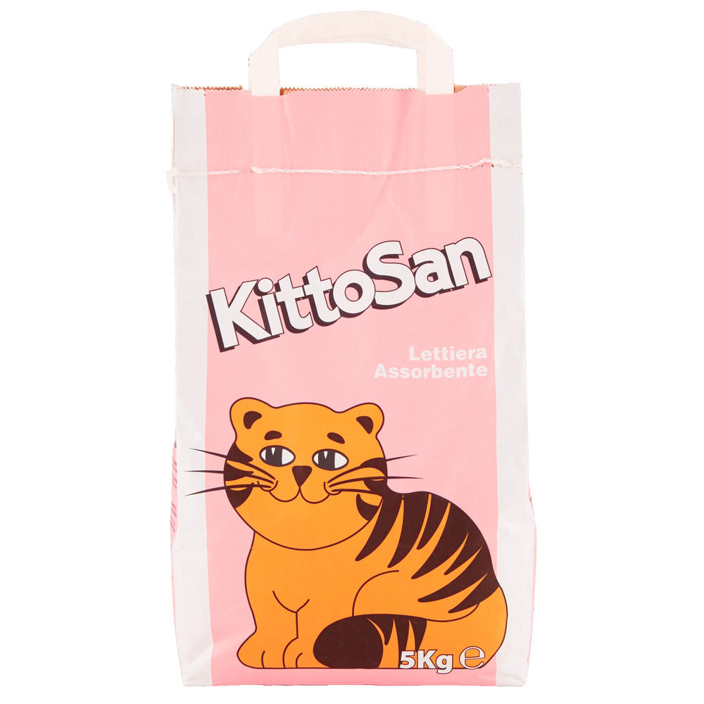 LETTIERA PER GATTI KITTOSAN SACCO CARTA KG.5 - 6