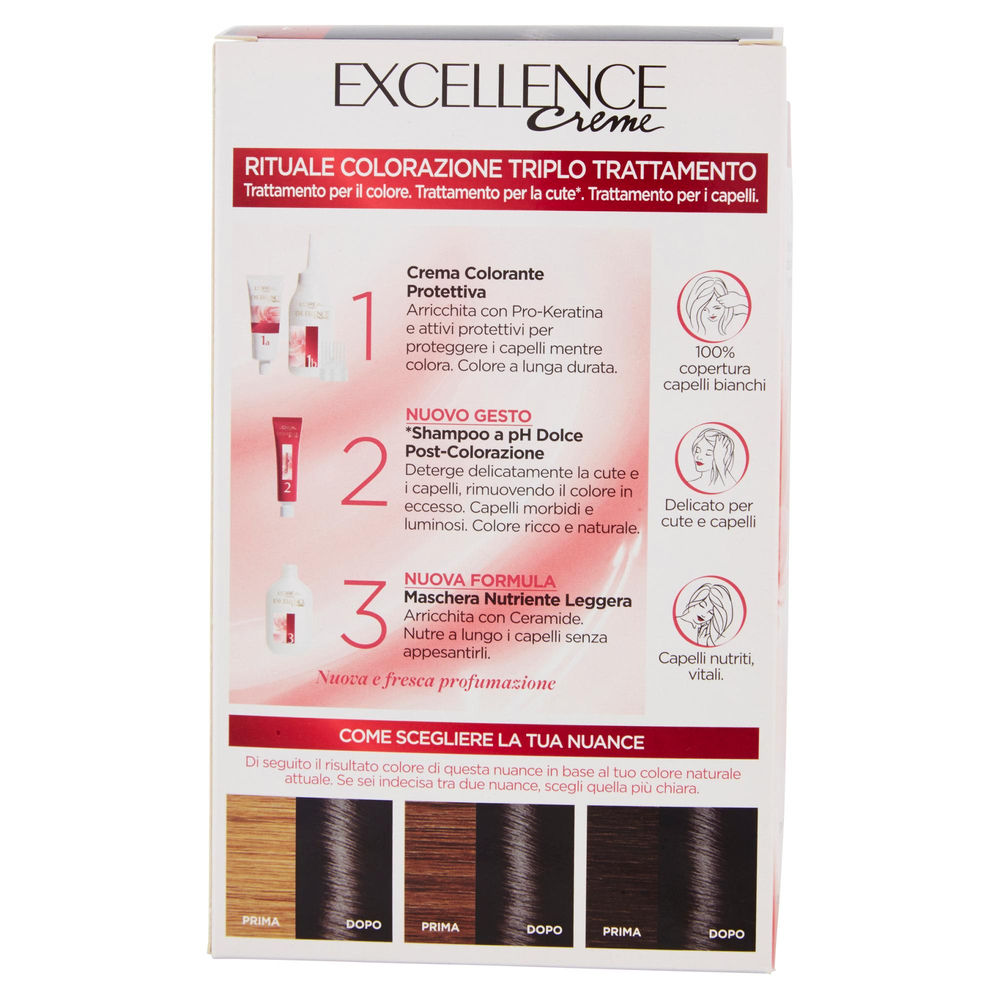 COLORAZIONE EXCELLENCE CREME AUTOPR.NERO 1 SC.PZ.1 - 1