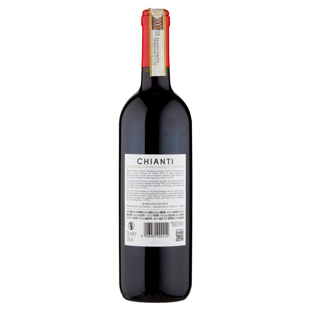 CHIANTI DOCG BOTTIGLIA- CECCHI ML.750 - 1