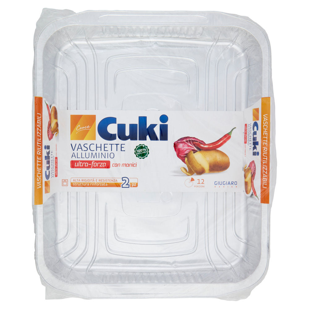 VASCHETTE CALDO ALLUMINIO CUKI R 74 PZ.2 - 2