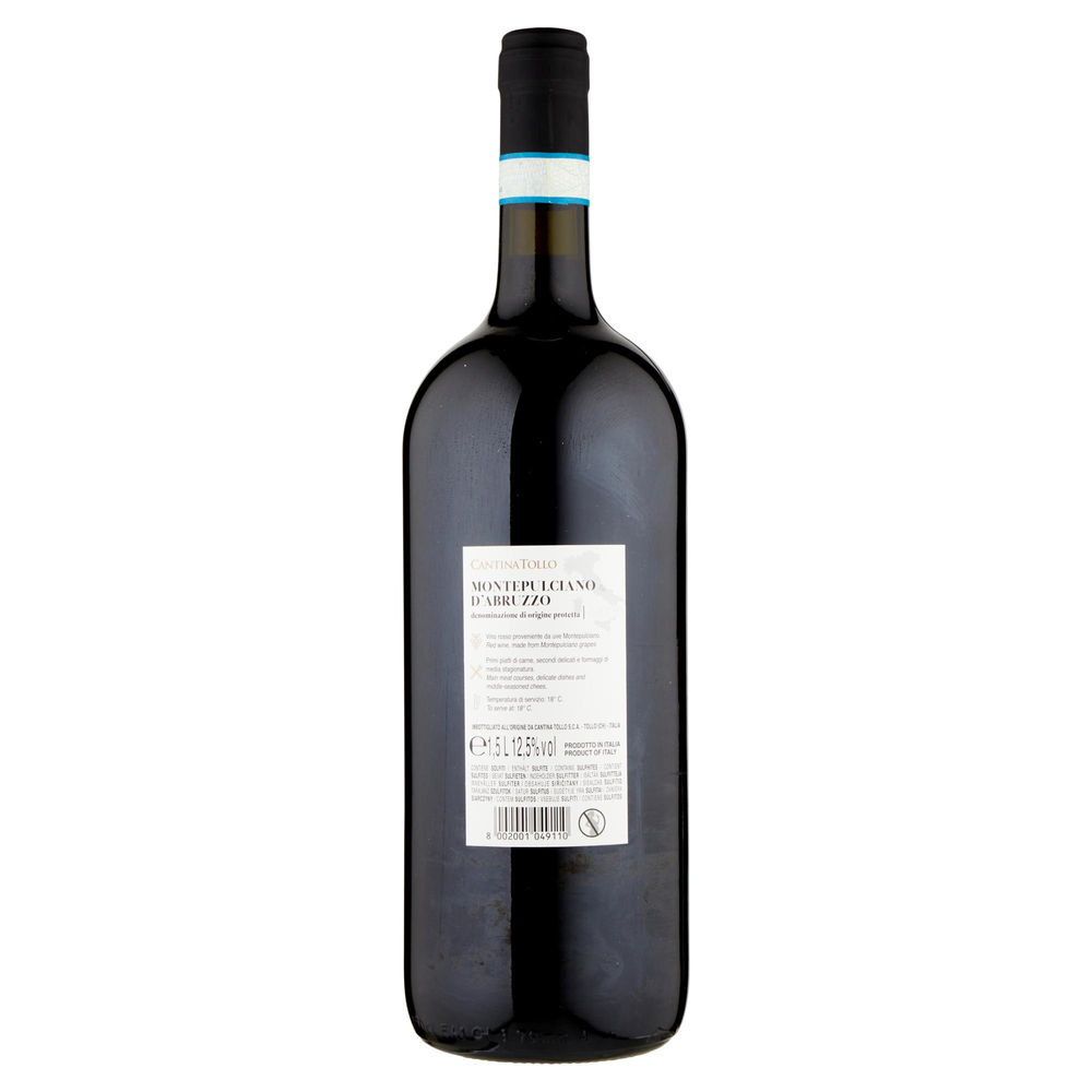 MONTEPULCIANO D'ABRUZZO DOP CANTINA TOLLO LT 1,5 - 1