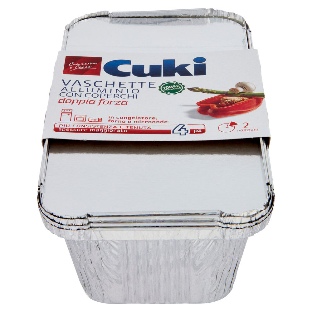 VASCHETTE CALDO/GELO CUKI ALLUMINIO RW 62L 0,9L PZ.4 - 6