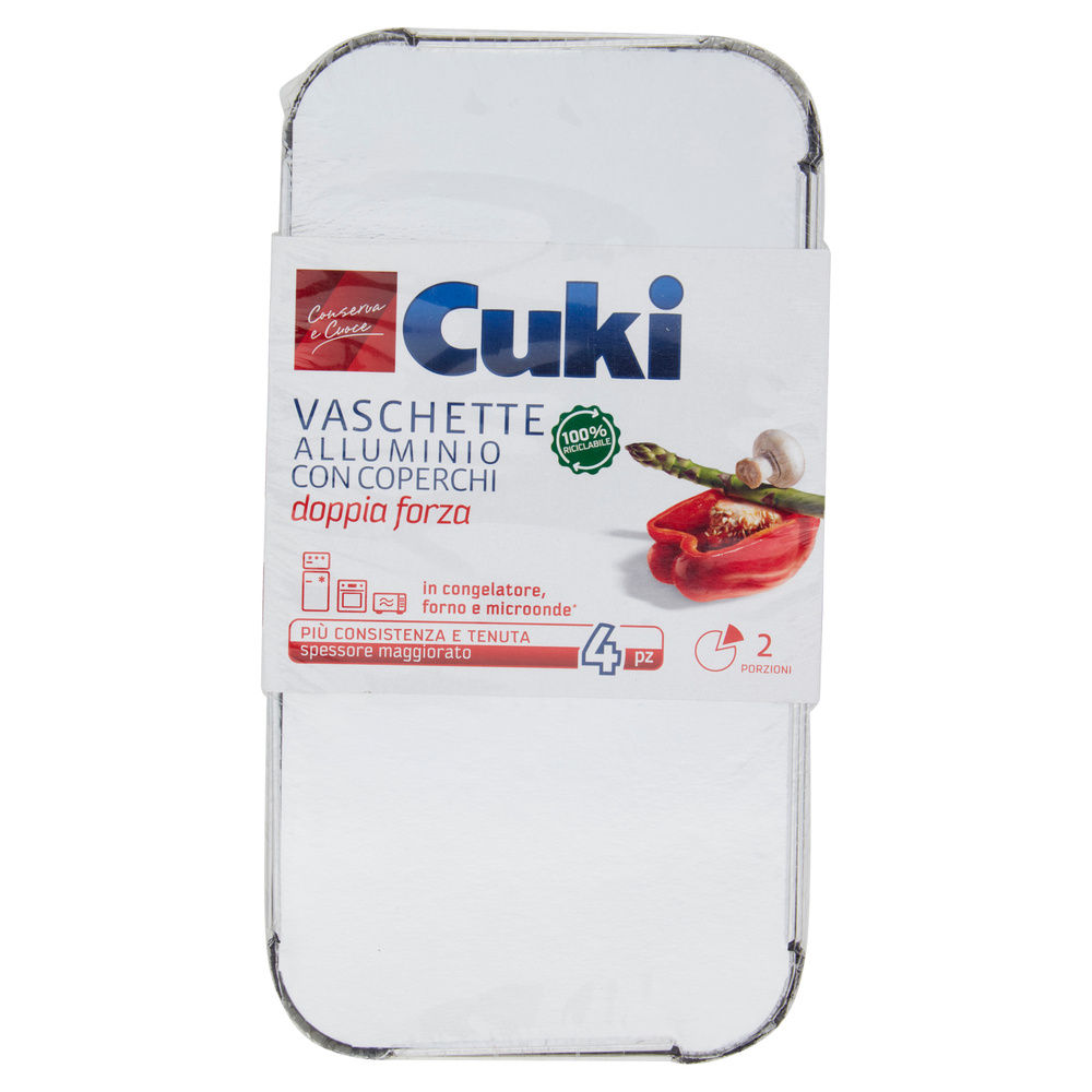 VASCHETTE CALDO/GELO CUKI ALLUMINIO RW 62L 0,9L PZ.4 - 2