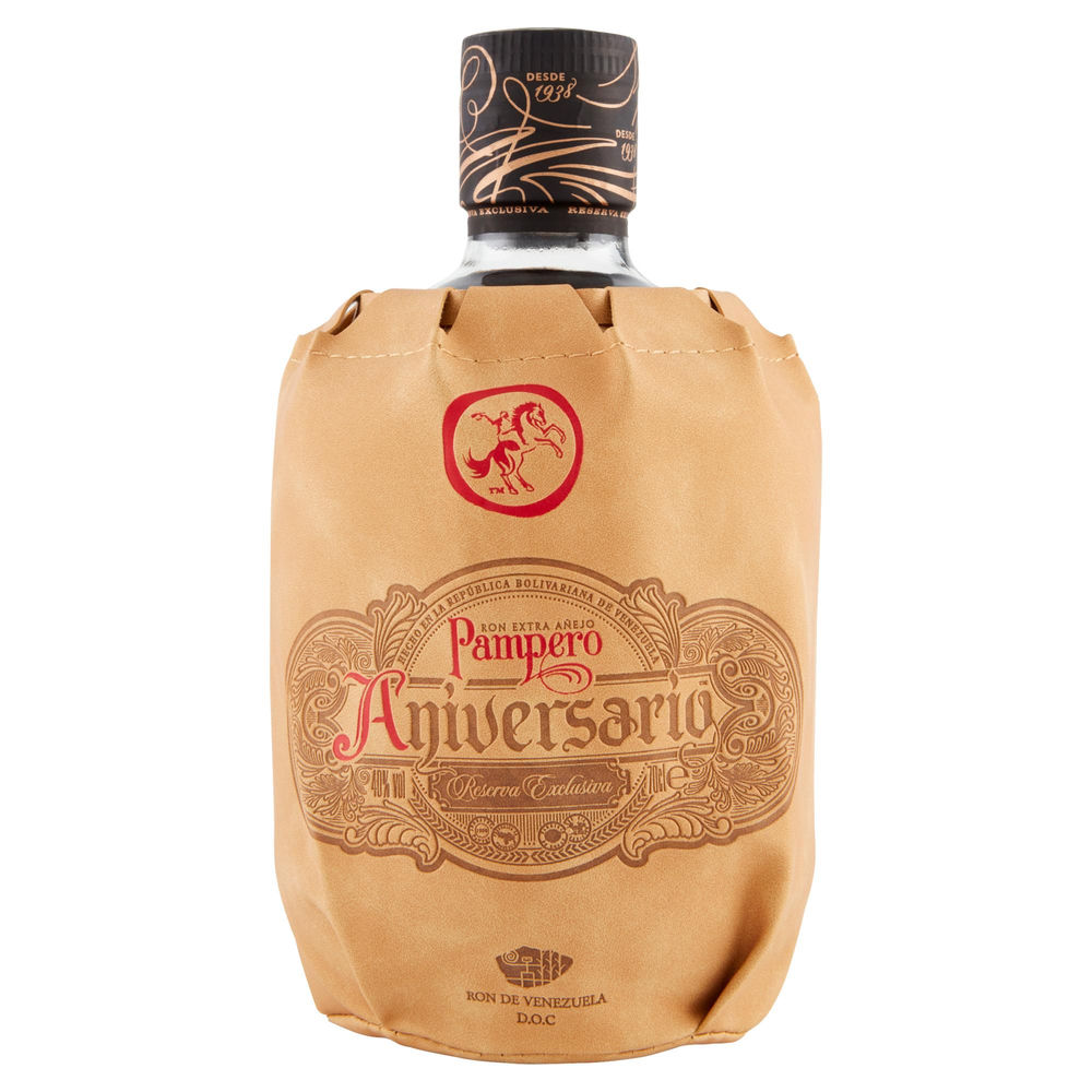 Rhum ron pampero anniversario 40 gradi btg ml 700