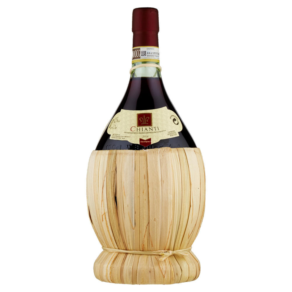 CHIANTI DOCG LE CHIANTIGIANE FIASCO LT 1,5 - 4