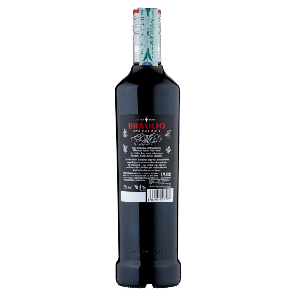 AMARO BRAULIO 21 GRADI BOTTIGLIA ML 700 - 1