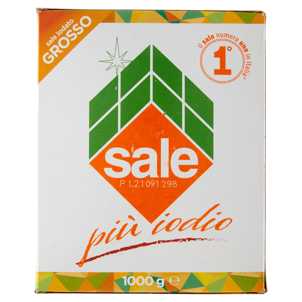 SALE DI SICILIA ITALKALI GROSSO IODATO SC.KG.1 - 1