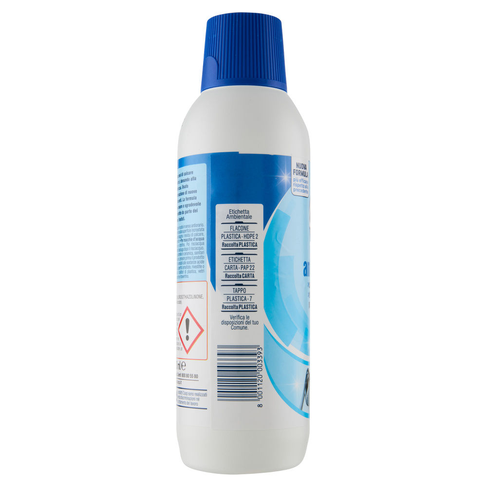 DETERGENTE LIQUIDO ANTICALCARE COOP CASA ML.500 - 11