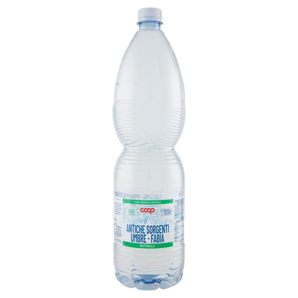 ACQUA MINERALE COOP NATURALE ANTICHE SORGENTI UMBRE FABIA RPET L 1,5 - 3