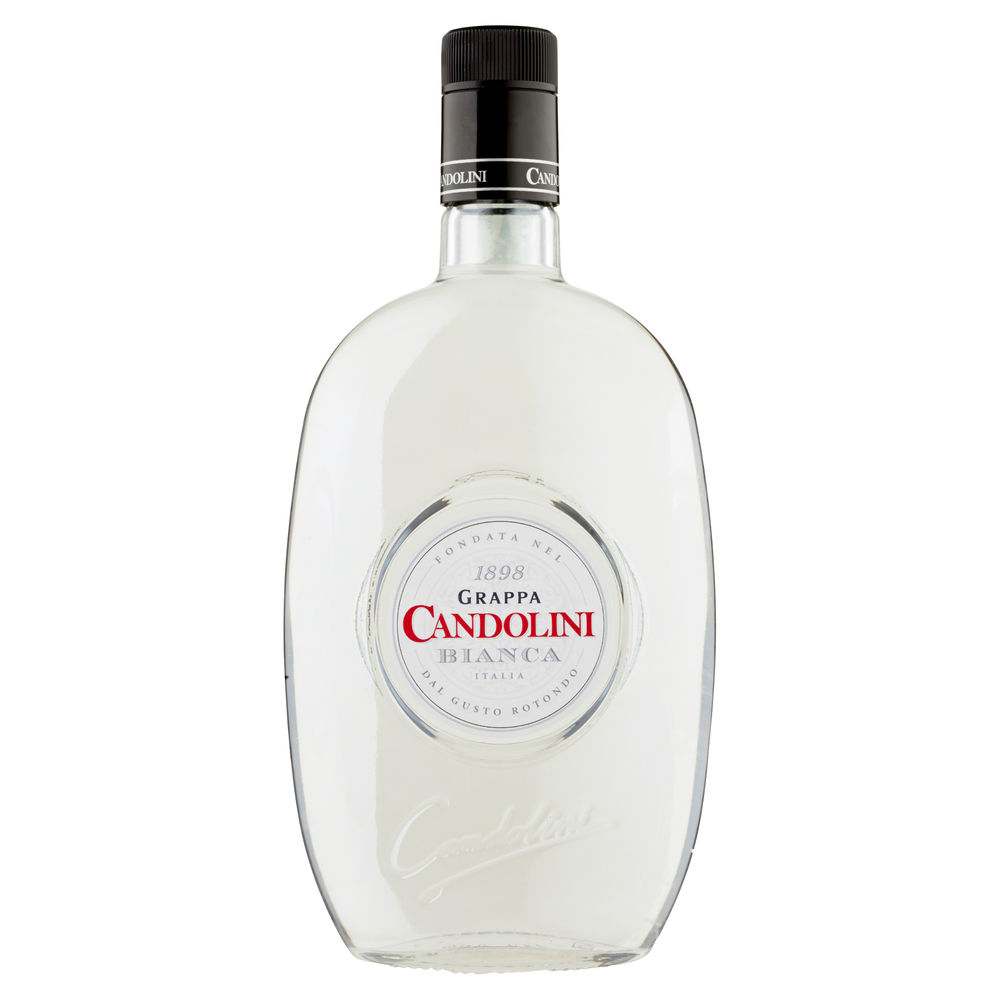 Grappa candolini bianca 40 gradi bottiglia ml.700