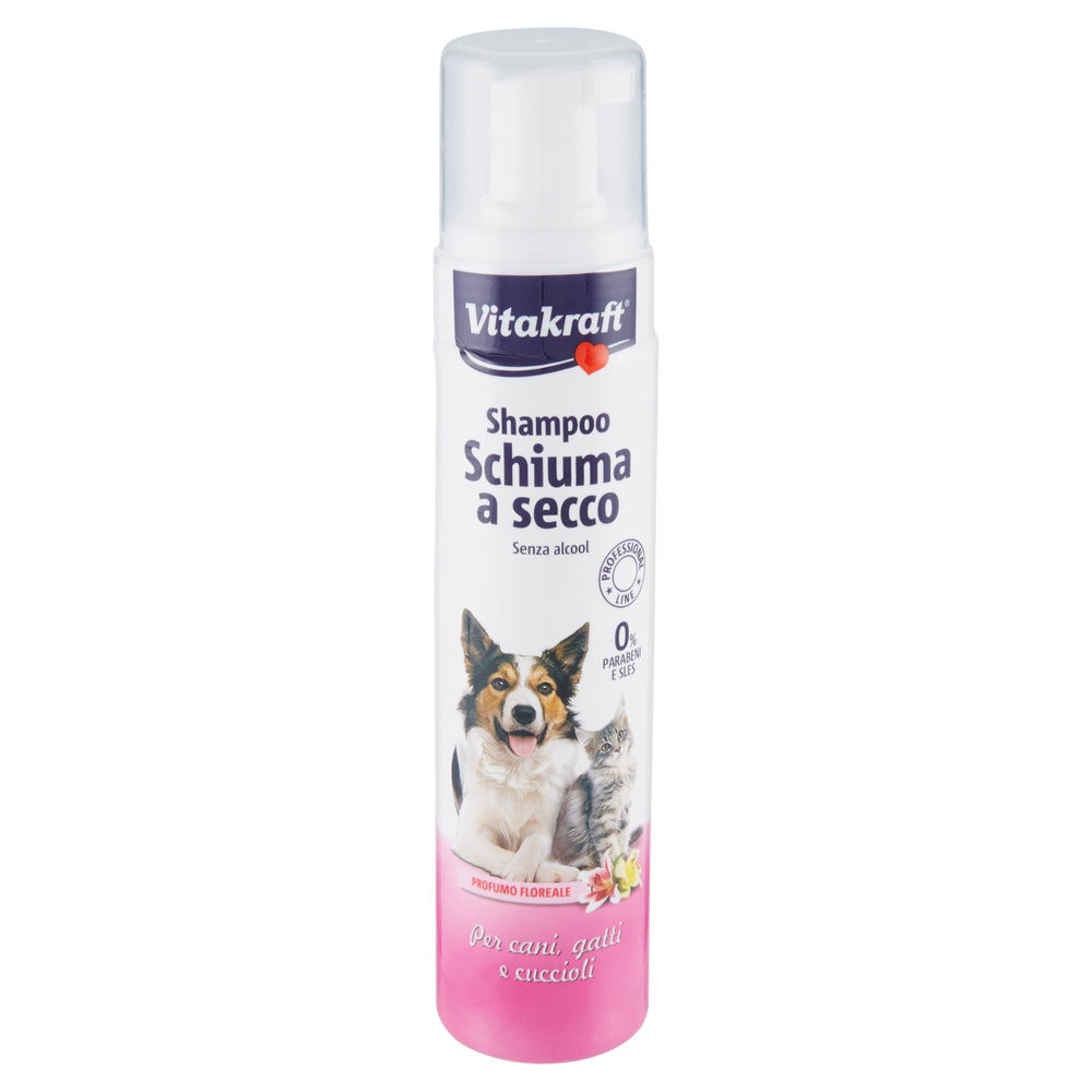 SHAMPOO GATTO SECCO SPRAY FLACONE ML.200 PZ.1 - 5