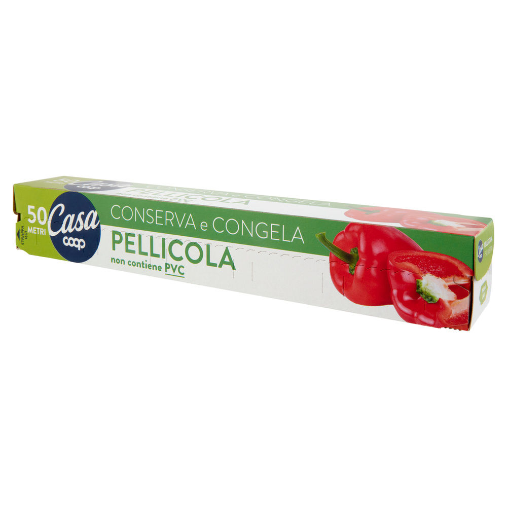 ROTOLO PELLICOLA TRASPARENTE COOP CASA MT.50 SCATOLA PZ.1 - 7