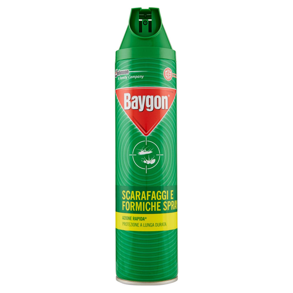 INSETTICIDA SPRAY BAYGON SCARAFAGGI FORMICHE ML 400 - 3