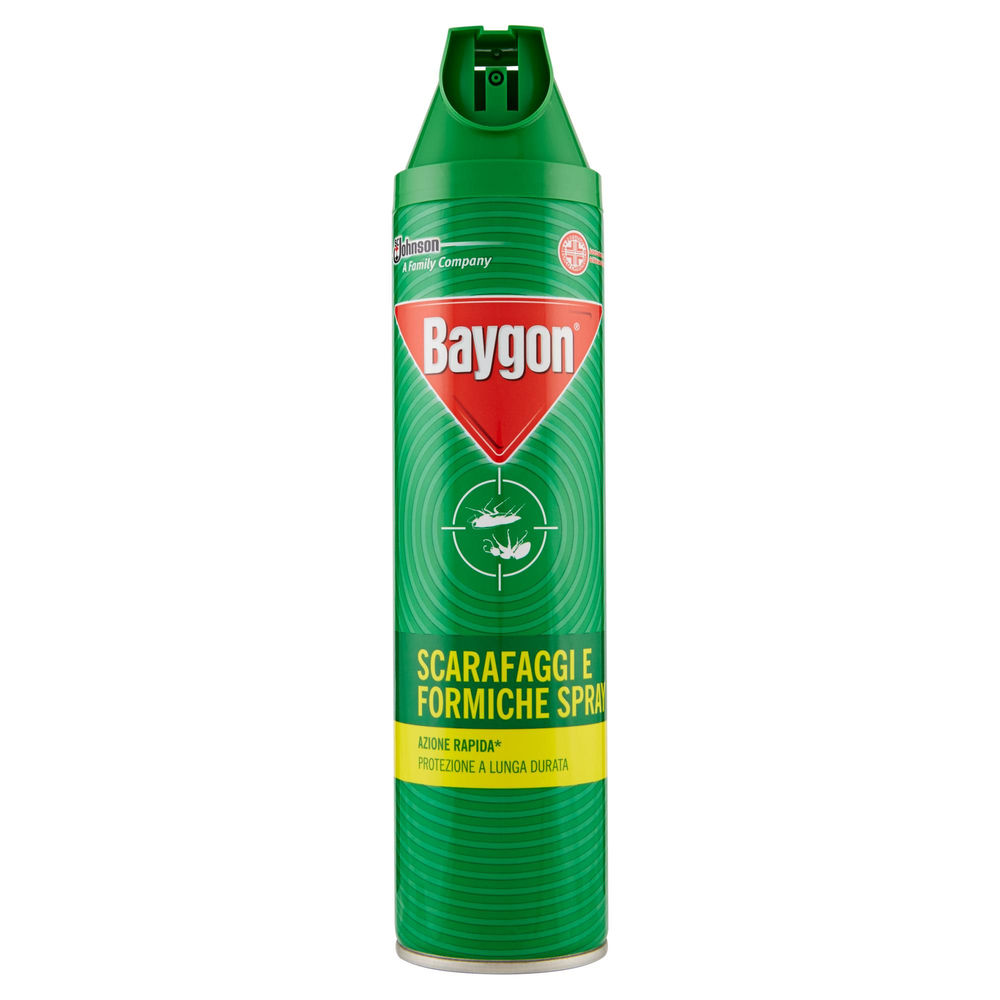 INSETTICIDA SPRAY BAYGON SCARAFAGGI FORMICHE ML 400 - 0