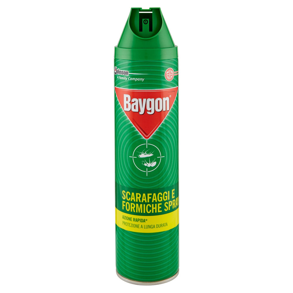 INSETTICIDA SPRAY BAYGON SCARAFAGGI FORMICHE ML 400 - 5