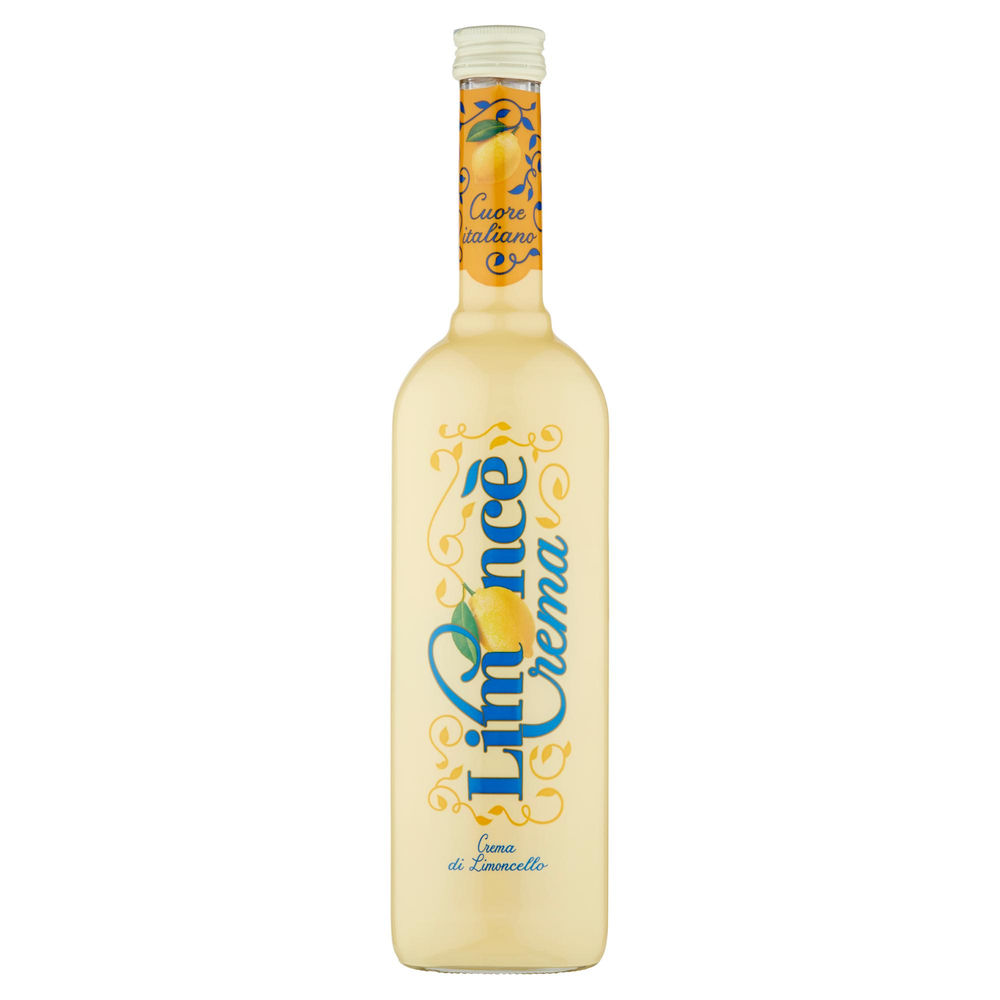 Liquore crema al limone limonce' 17 gradi bottiglia ml.500