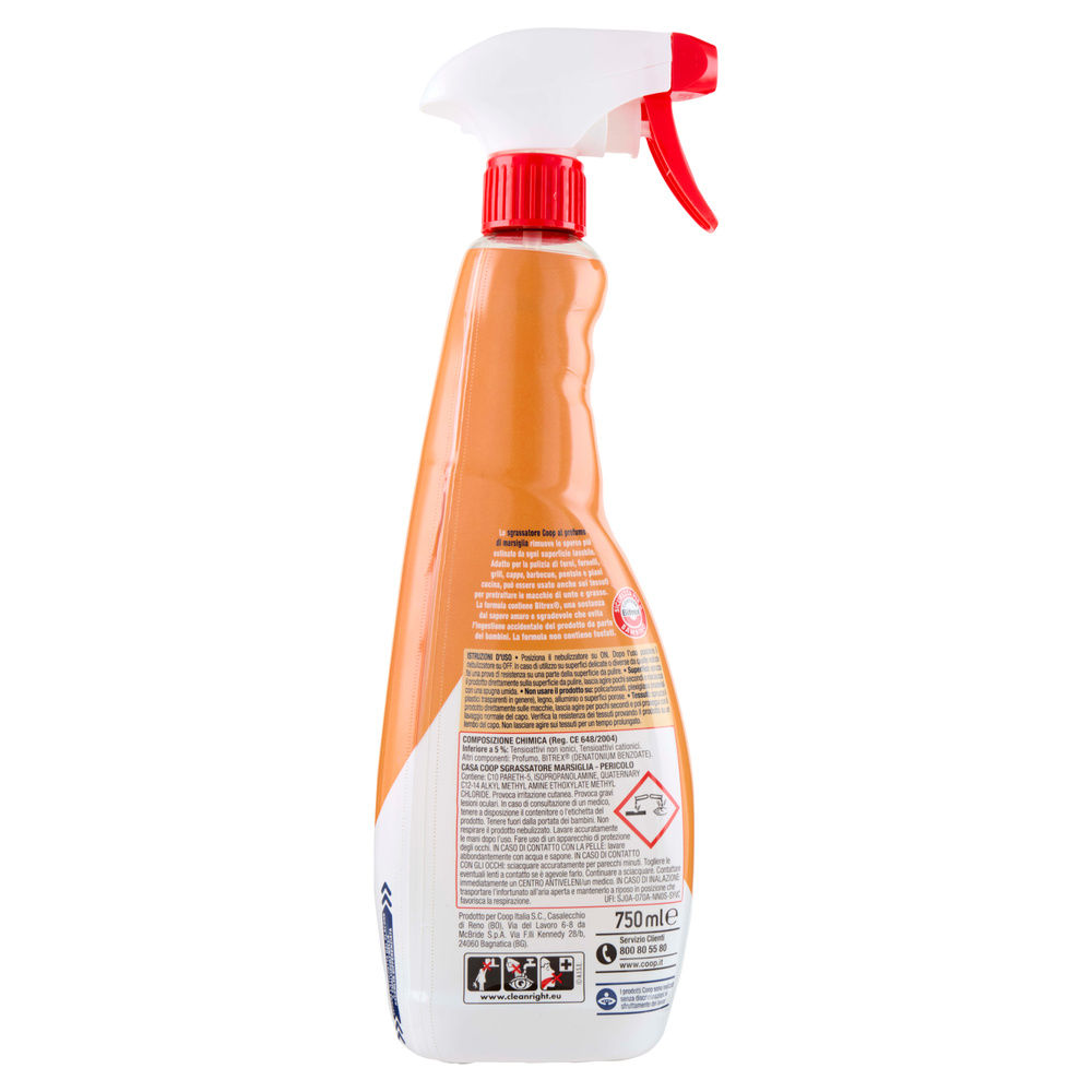 DETERGENTE SGRASSATORE TRIGGER COOP CASA UNIVERSALE MARSIGLIA ML.750 - 14