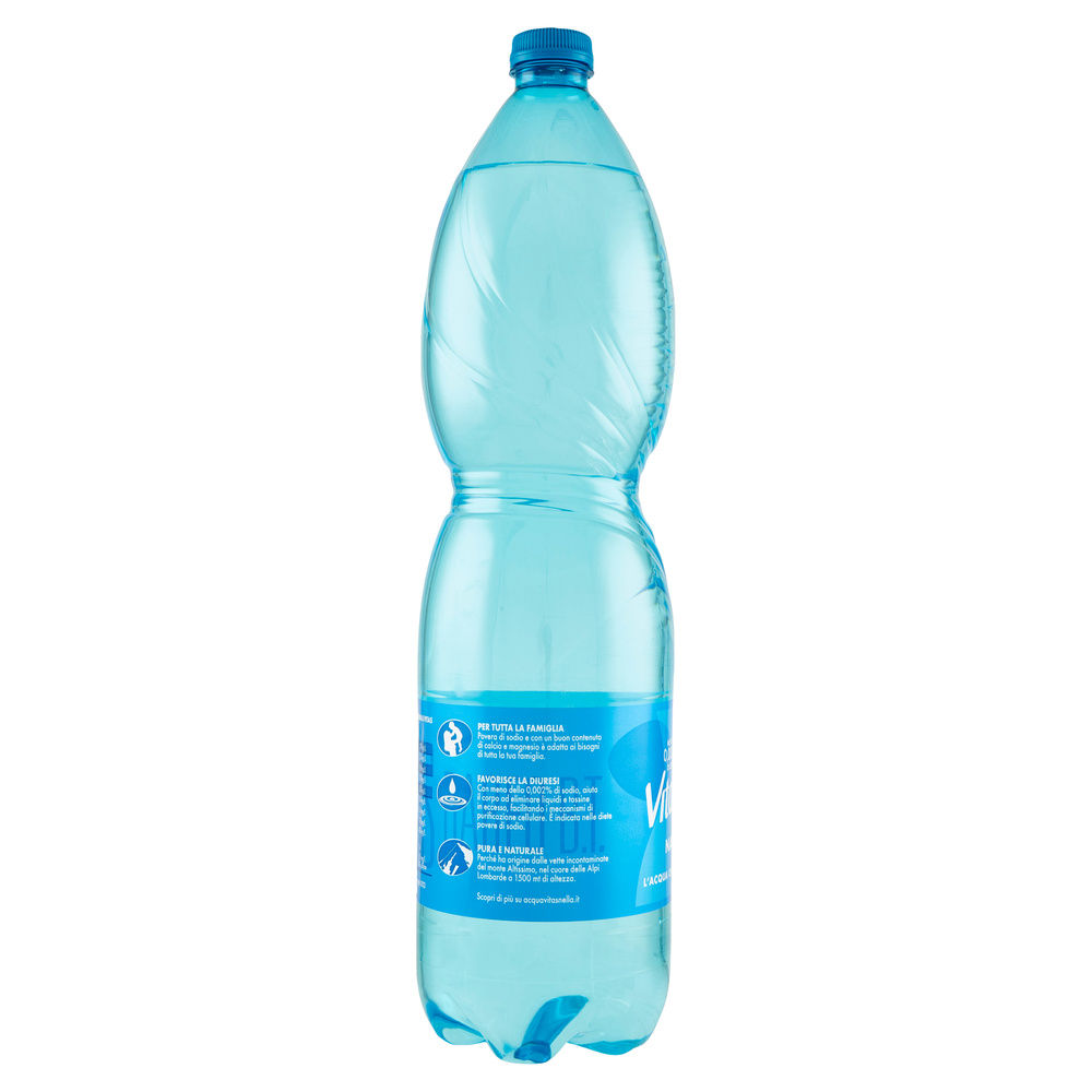 ACQUA MINERALE NATURALE VITASNELLA PET L 1,5 - 2