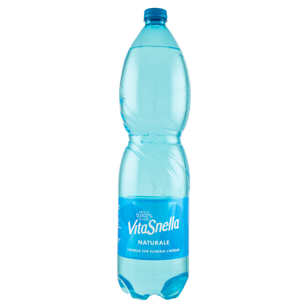 ACQUA MINERALE NATURALE VITASNELLA PET L 1,5 - 6