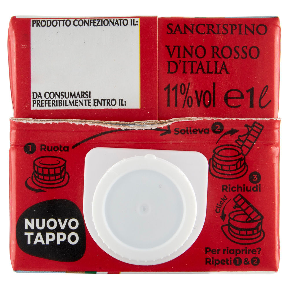 VINO DA TAVOLA ROSSO RONCO SANCRISPINO BRICK L 1 - 6