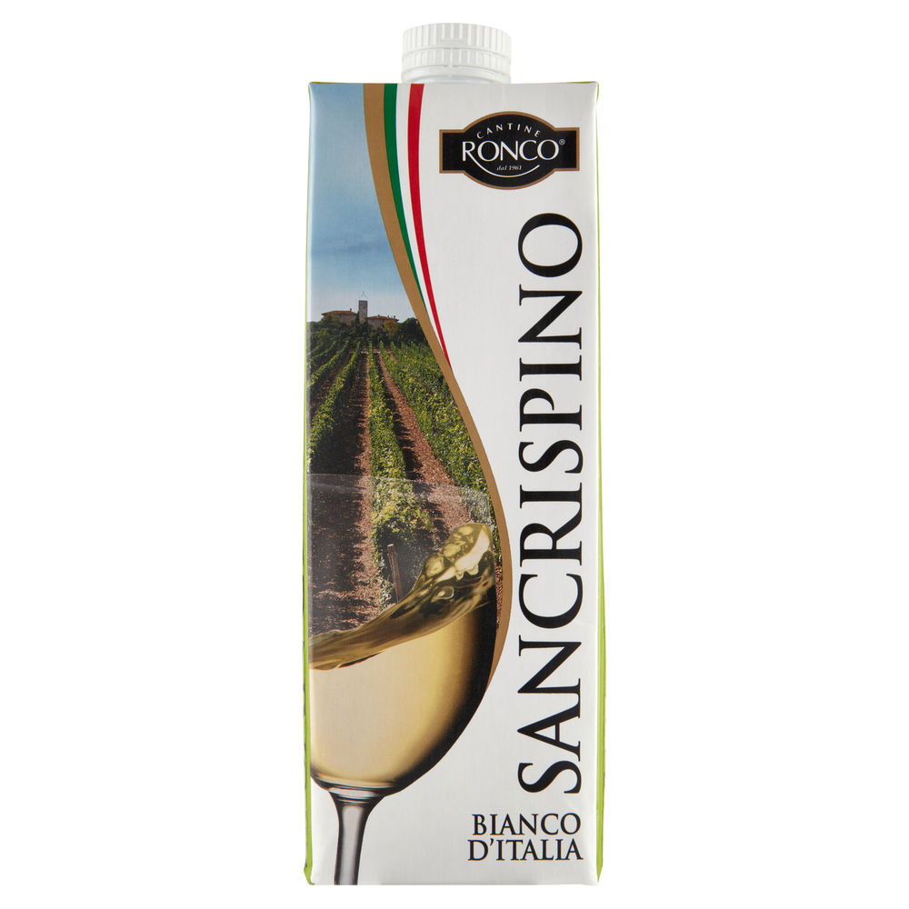 Vino da tavola bianco ronco sancrispino brick l 1