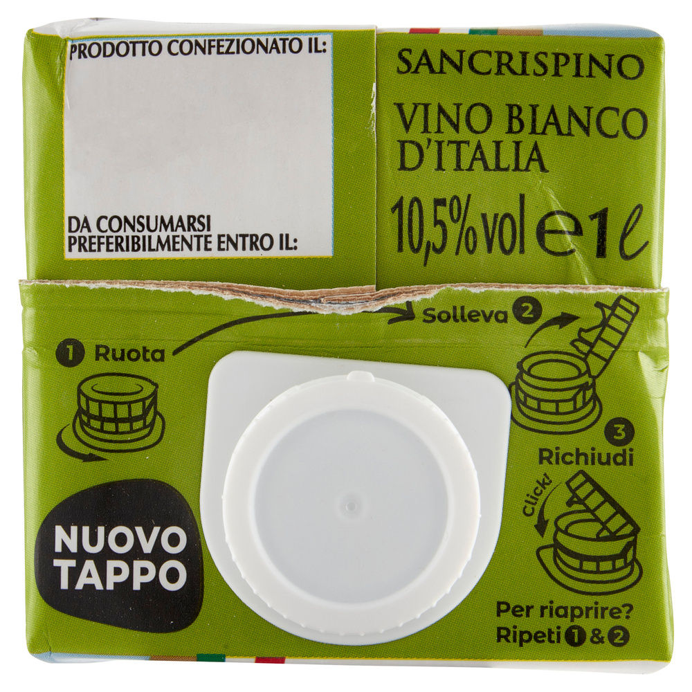 VINO DA TAVOLA BIANCO RONCO SANCRISPINO BRICK L 1 - 6