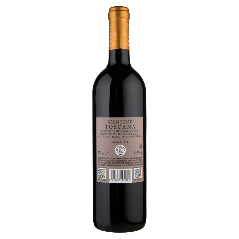 CENTINE TOSCANA IGT ROSSO BANFI ML 750 - 8