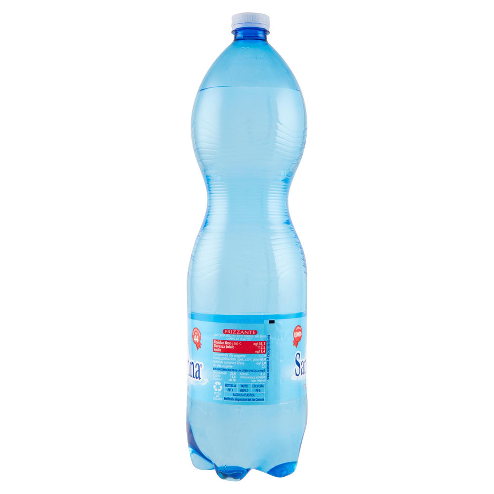 ACQUA MINERALE FRIZZANTE SANT'ANNA VINADIO PET L 1,5 - 3