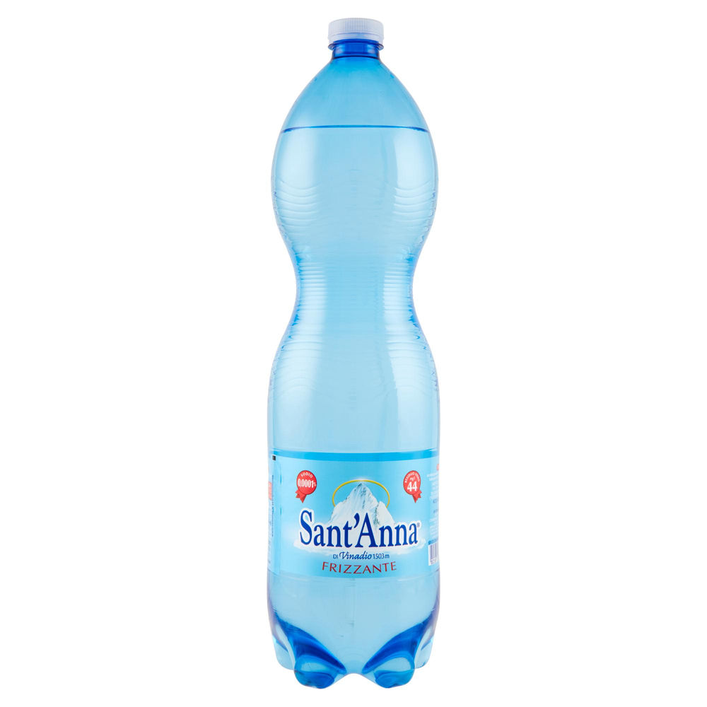 ACQUA MINERALE FRIZZANTE SANT'ANNA VINADIO PET L 1,5 - 1