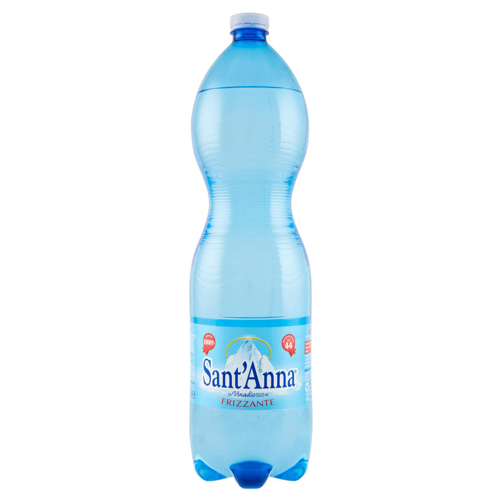 ACQUA MINERALE FRIZZANTE SANT'ANNA VINADIO PET L 1,5 - 0