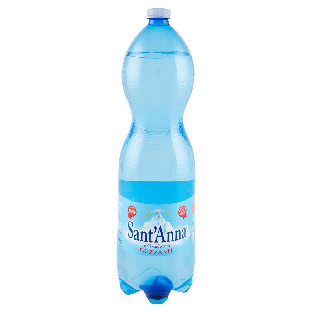 ACQUA MINERALE FRIZZANTE SANT'ANNA VINADIO PET L 1,5 - 4