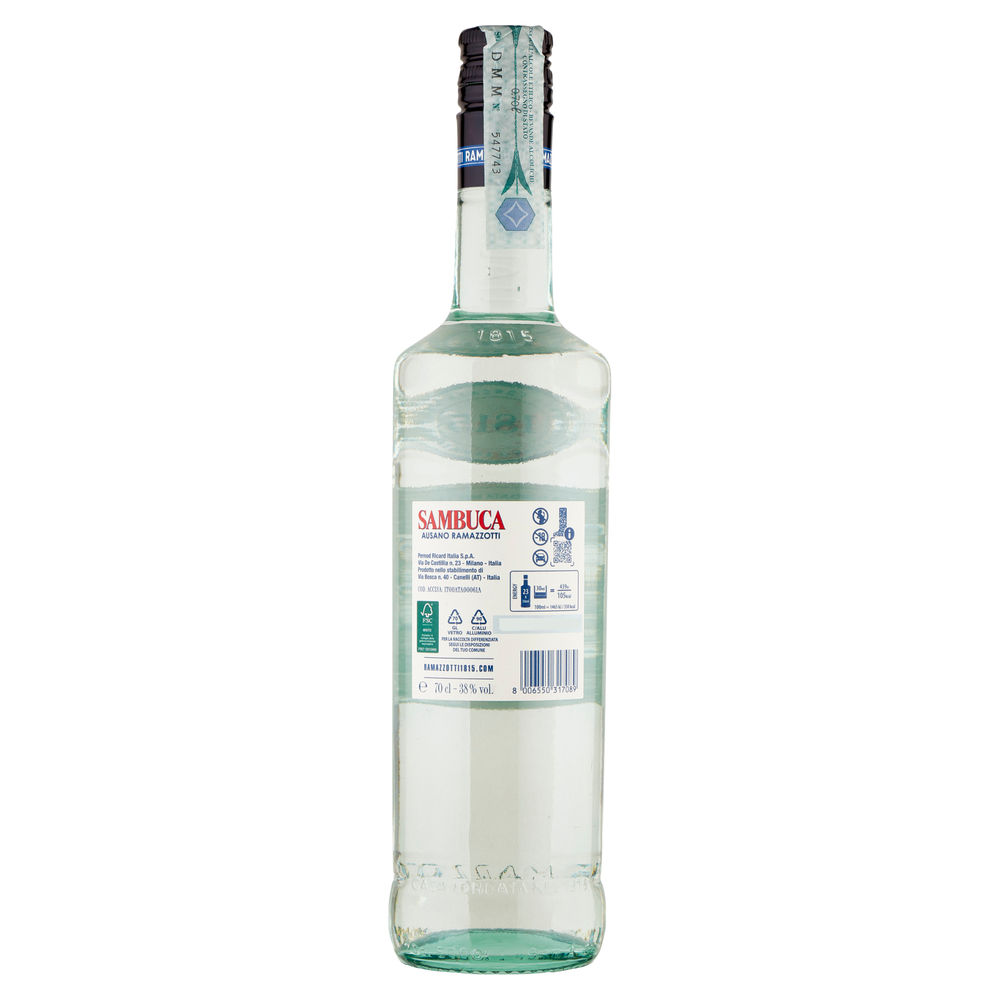 SAMBUCA RAMAZZOTTI 38 GRADI BOTTIGLIA ML. 700 - 1