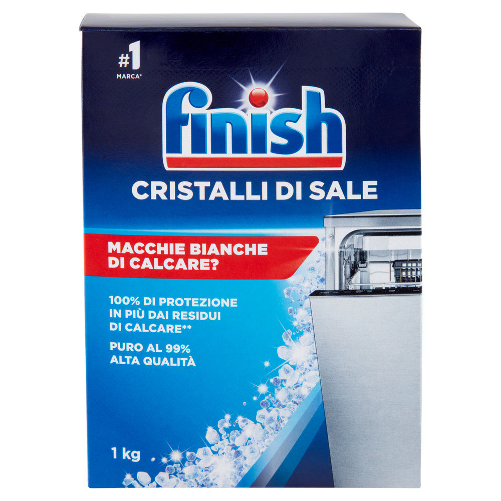 FINISH SALE ADDITIVO PER LAVASTOVIGLIE SCATOLA KG.1 - 5