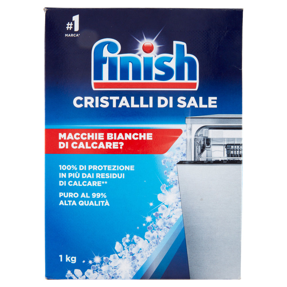 FINISH SALE ADDITIVO PER LAVASTOVIGLIE SCATOLA KG.1 - 7