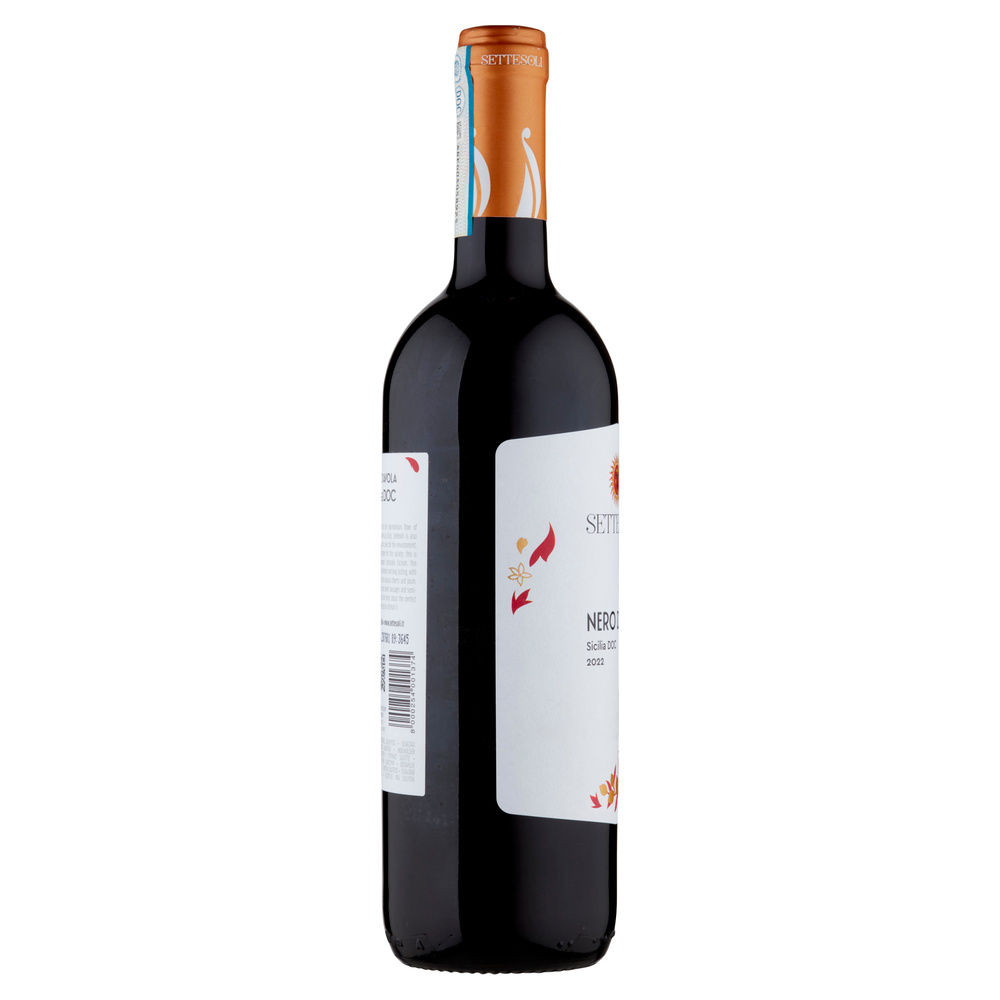 NERO D'AVOLA DOC SICILIA CANTINA SETTESOLI  ML.750 - 4