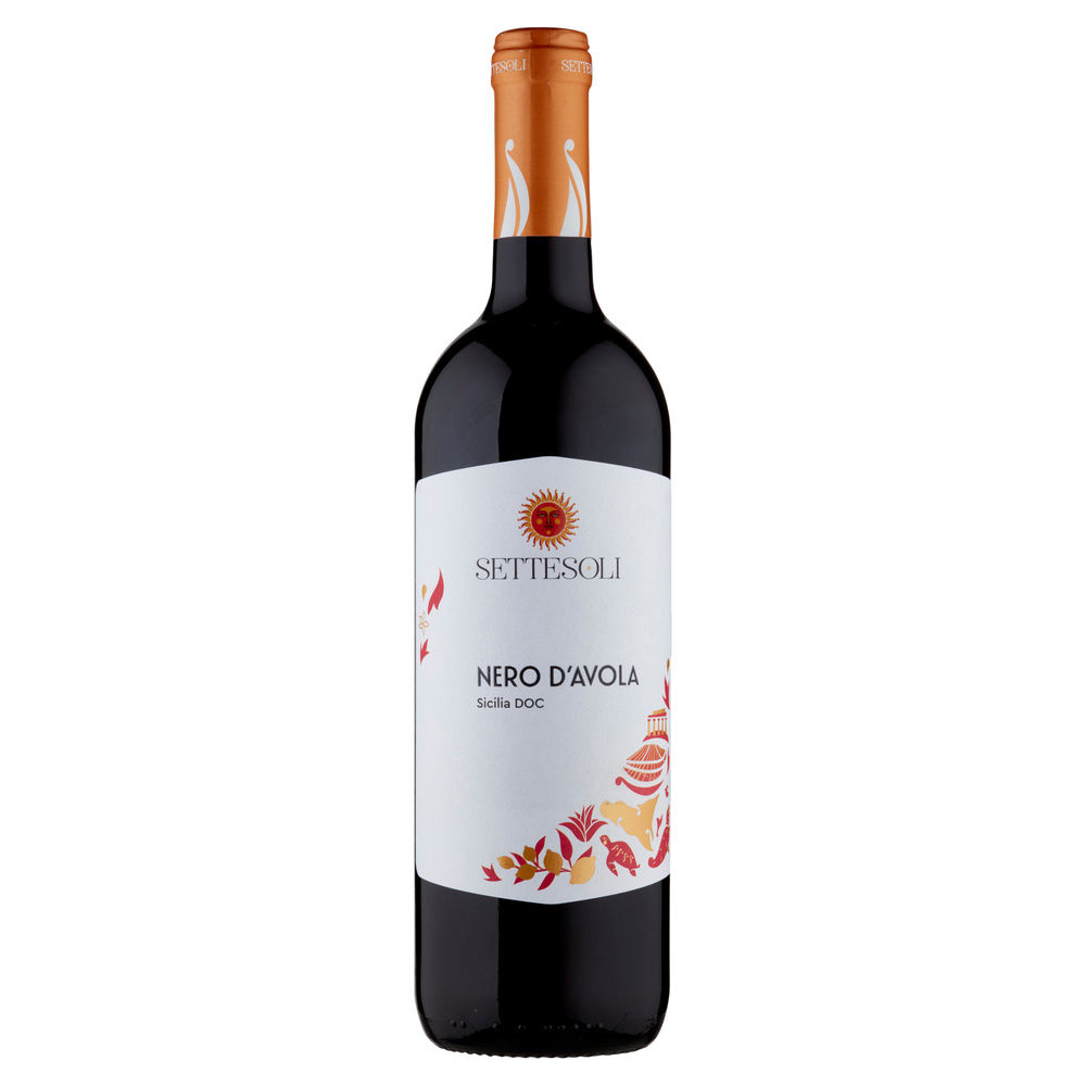 NERO D'AVOLA DOC SICILIA CANTINA SETTESOLI  ML.750 - 5