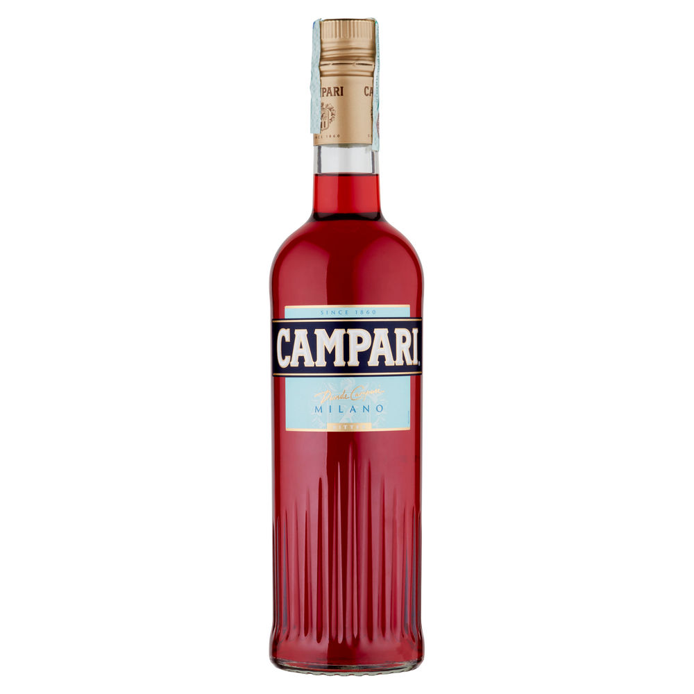 Aperitivo alcolico bitter campari 25 gradi bottiglia ml 700