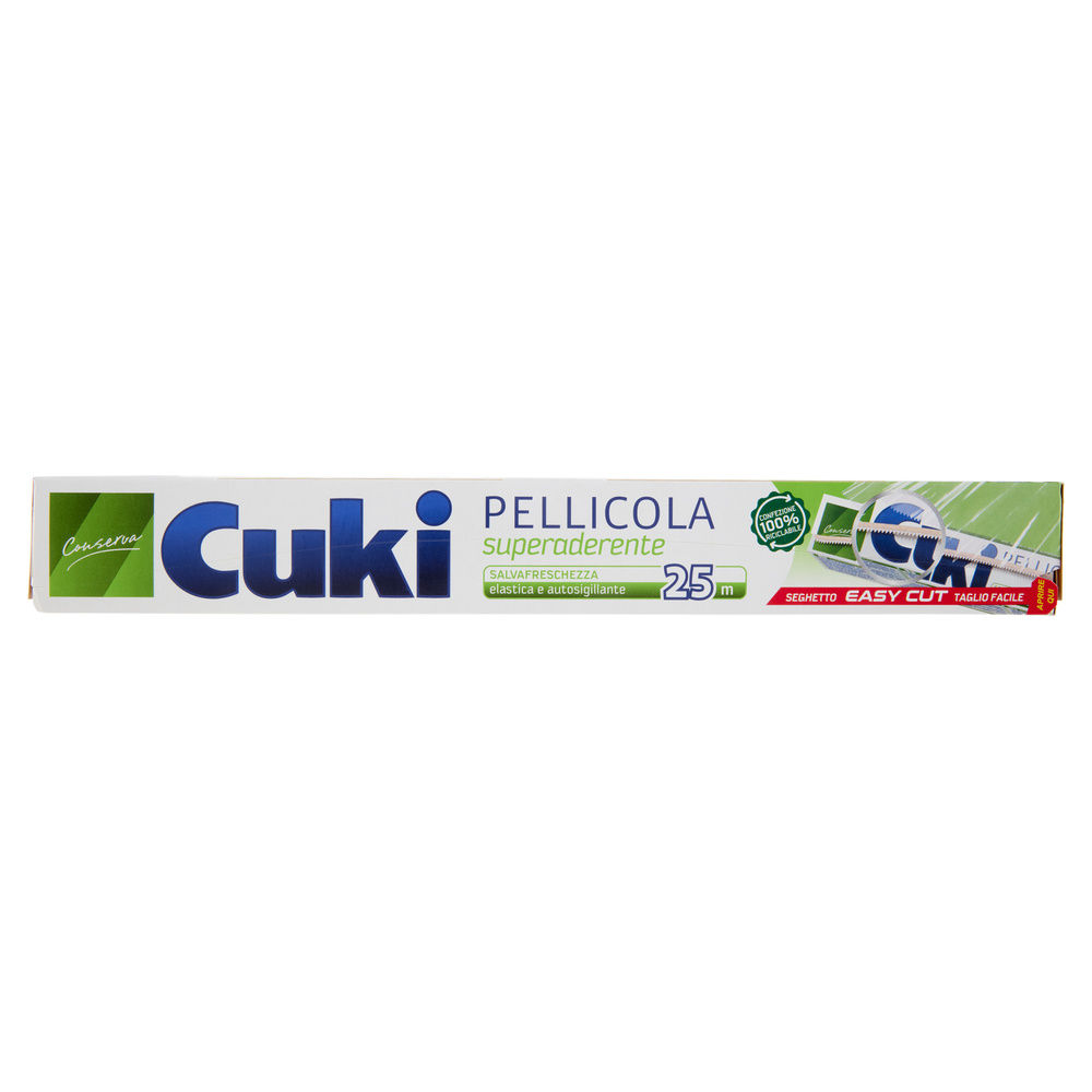 PELLICOLA CUKI ROTOLO TRASPARENTE MT.25 PZ.1 - 0