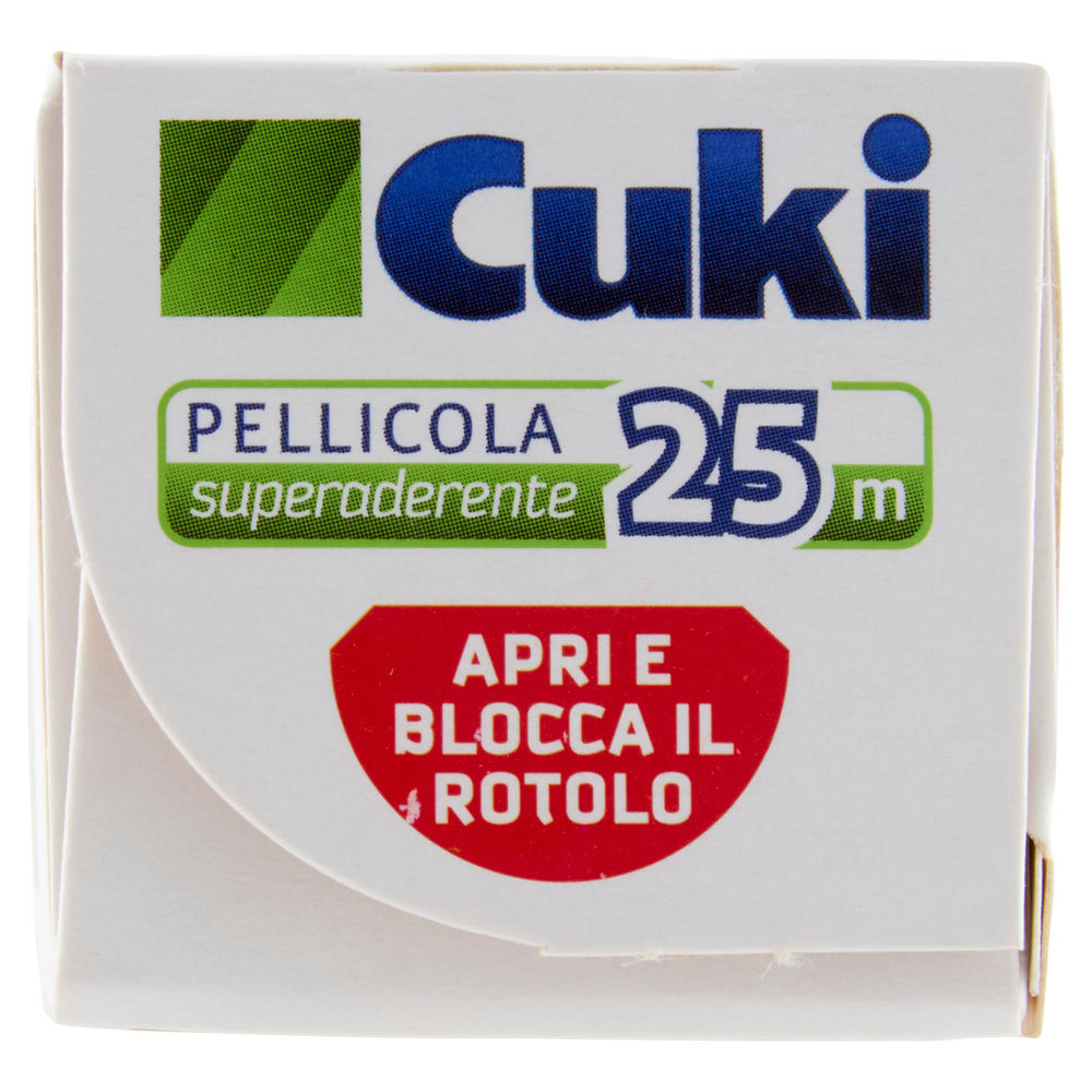 PELLICOLA CUKI ROTOLO TRASPARENTE MT.25 PZ.1 - 8