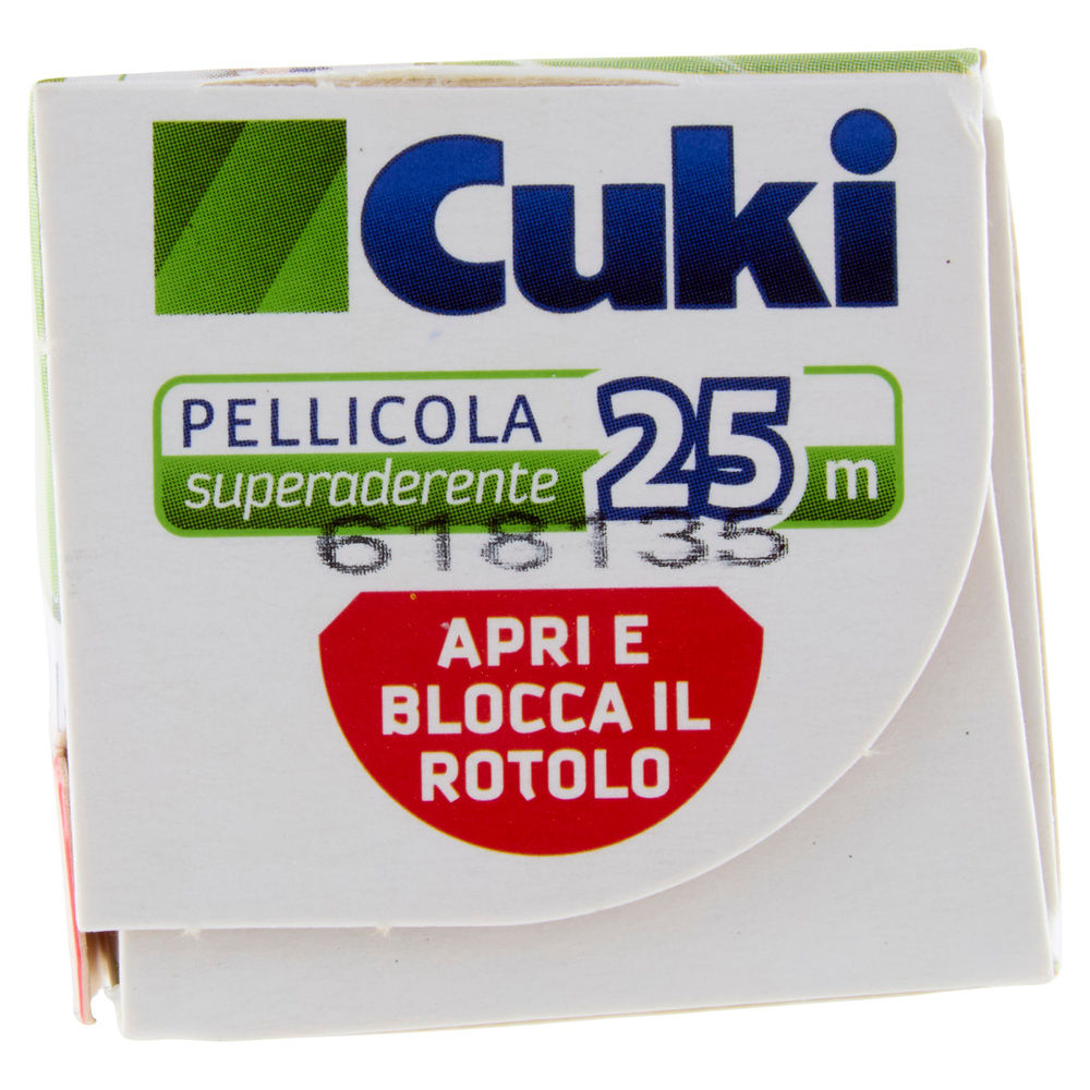 PELLICOLA CUKI ROTOLO TRASPARENTE MT.25 PZ.1 - 5