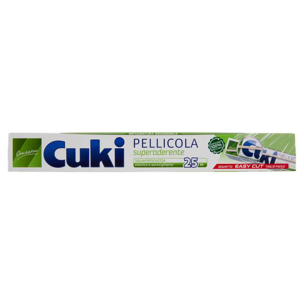 PELLICOLA CUKI ROTOLO TRASPARENTE MT.25 PZ.1 - 7