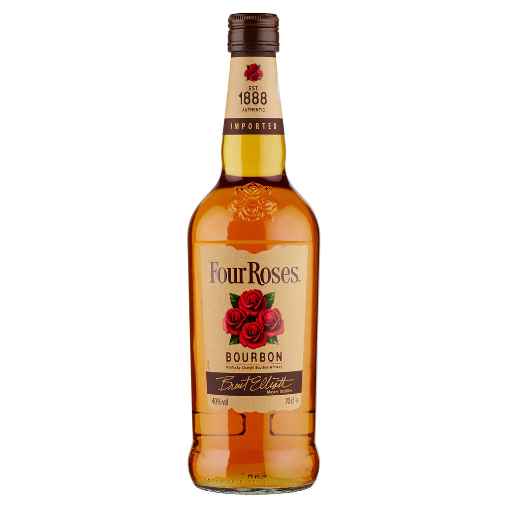 WHISKEY BOURBON FOUR ROSES 40 GRADI BOTTIGLIA ML.700 - 0