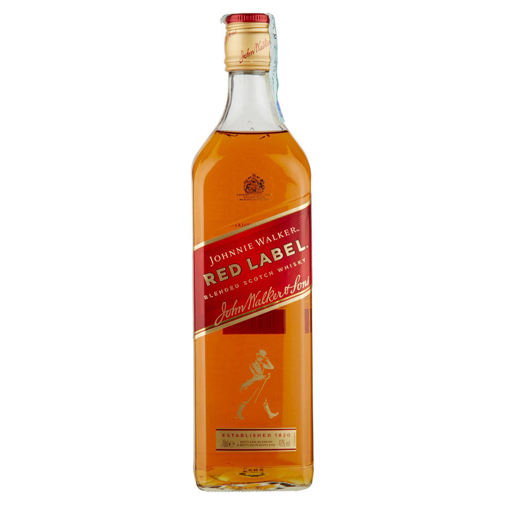 WHISKY JOHNNIE  WALKER RED LABEL 3 Y.O. 40 GRADI  BOTTIGLIA ML. 700 - 2