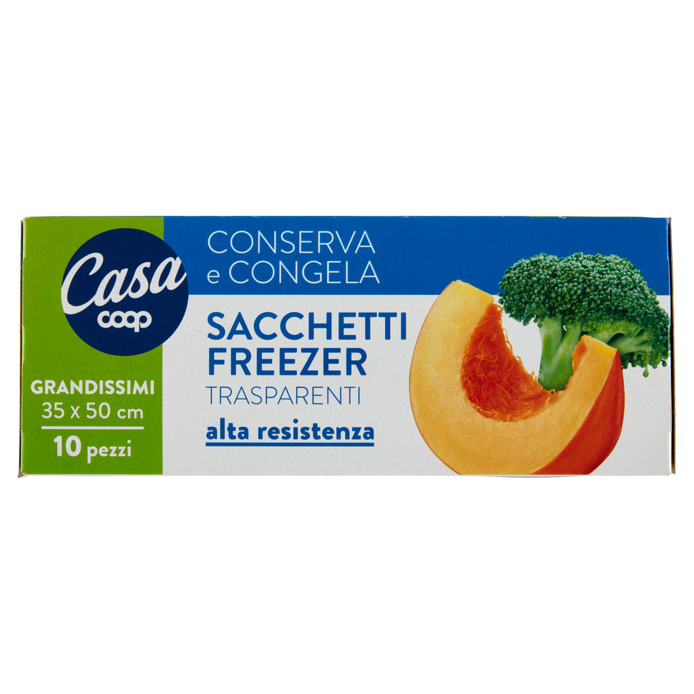 SACCHETTI FREEZER COOP CASA GRANDISSIMI CM.35X50 PZ.10 - 1