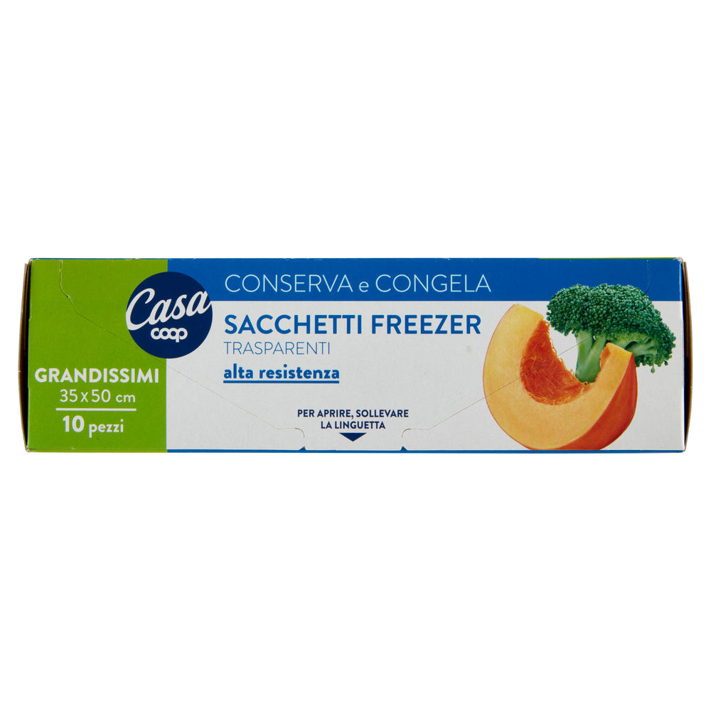 SACCHETTI FREEZER COOP CASA GRANDISSIMI CM.35X50 PZ.10 - 7